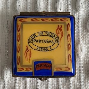 LIMOGE Partagas cigar box